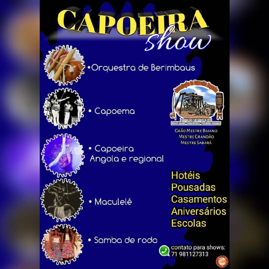 book best capoeira show brazil and worldwide